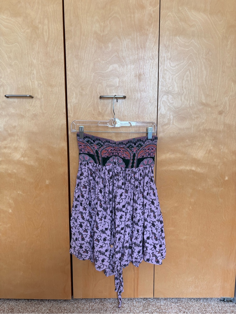 Free People Purple Elowen Romper